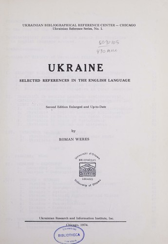 Cover for Ukraine
