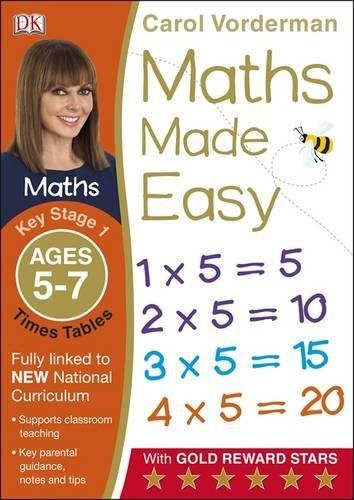 Cover for Maths Made Easy Times Tables Ages 5-7 Key Stage 1