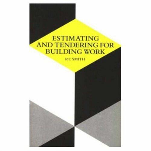 Cover for Estimating and tendering for building work