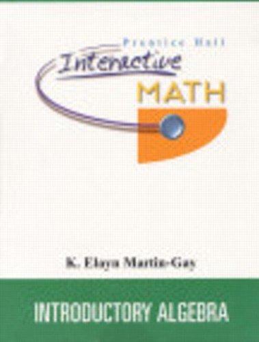 Cover for Prentice Hall Interactive Math for Introductory Algebra Student Package