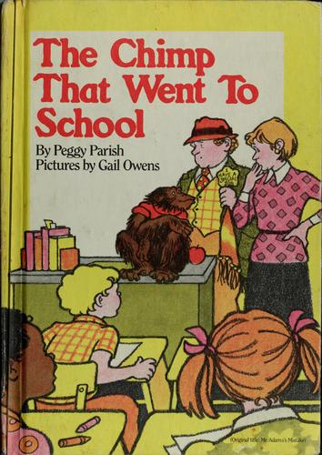 Cover for The chimp that went to school