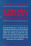 Cover for Strong democracy