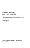 Cover for Science, ideology and development