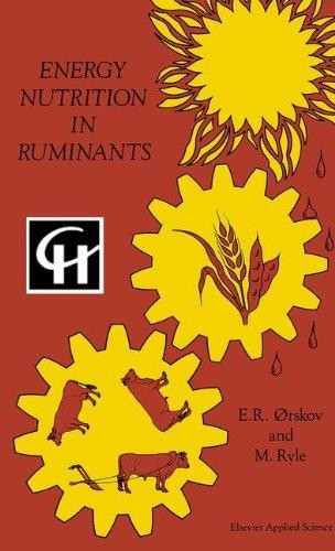 Cover for Energy nutrition in ruminants