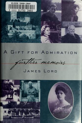Cover for A gift for admiration
