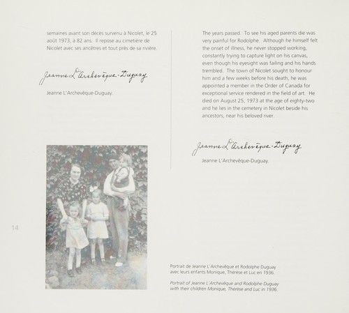 Cover for Rodolphe Duguay en mémoire, 1891-1991