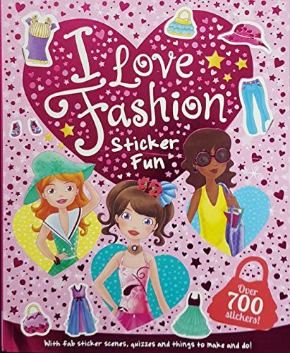 Cover for I Love Fashion Sticker Fun
