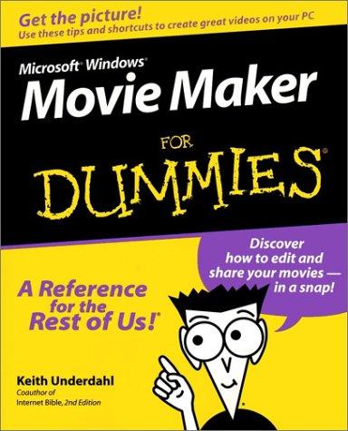 Cover for Microsoft Windows Movie Maker for Dummies