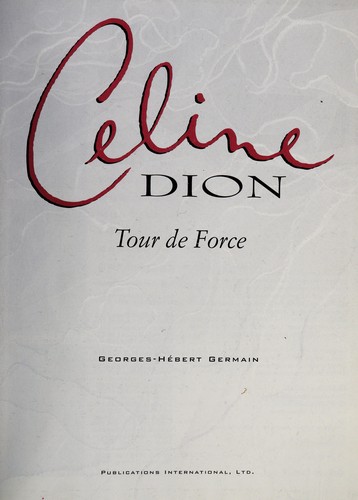 Cover for Celine Dion