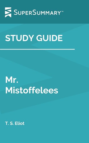 Cover for Study Guide: Mr. Mistoffelees by T.S. Eliot