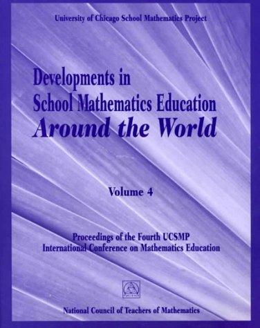 Cover for Developments in School Mathematics Education Around the World