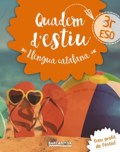 Cover for Quadern d'estiu Llengua catalana 3r ESO