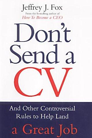Cover for Don't Send a CV
