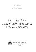 Cover for Traducción y adaptación cultural