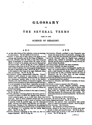 Cover for The British herald, or Cabinet of armorial bearings of the nobility & gentry of Great Britain ...