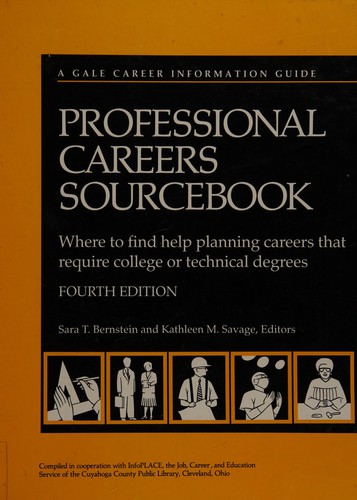 Cover for Professional Careers Sourcebook (4th ed)