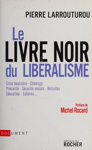 Cover for Le livre noir du libéralisme