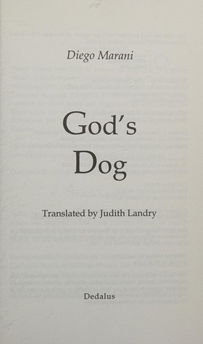 Cover for God's dog
