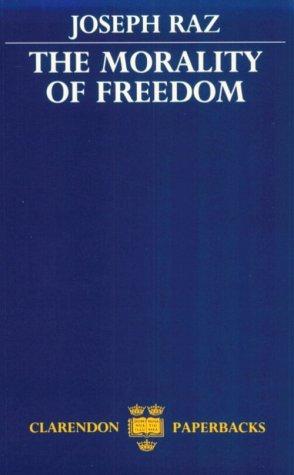 Cover for The Morality of Freedom