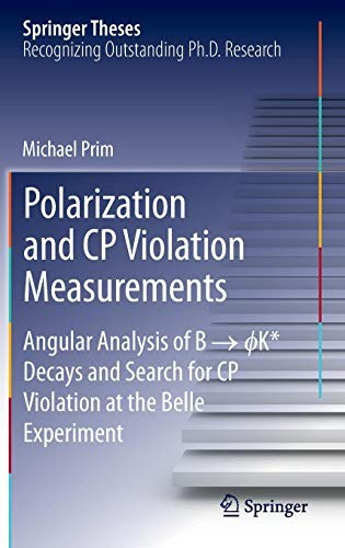 Cover for Polarization and CP Violation Measurements