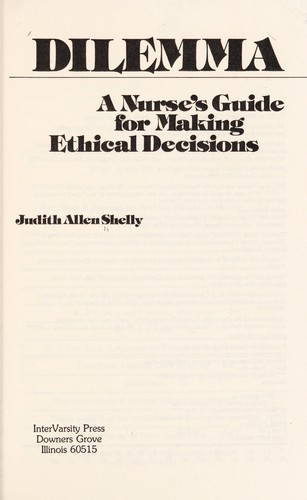 Cover for Dilemma