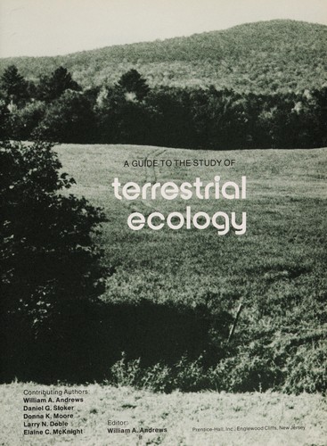 Cover for A guide to the study of terrestrial ecology.