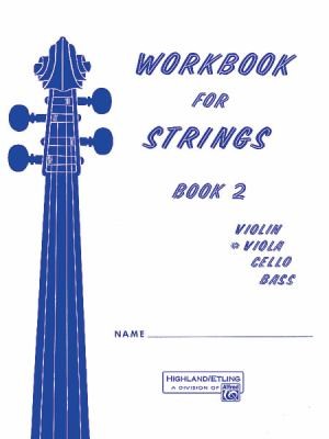 Cover for Workbook for Strings Bk 2