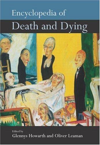 Cover for Encyclopedia of Death and Dying