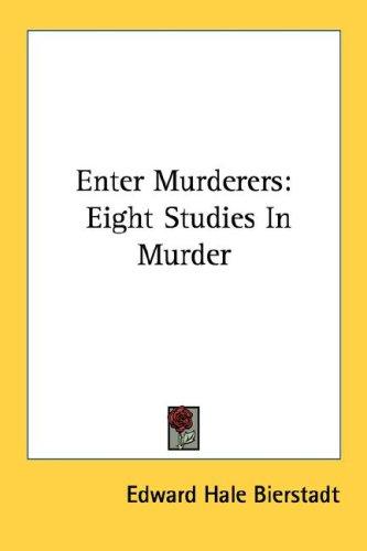 Cover for Enter Murderers
