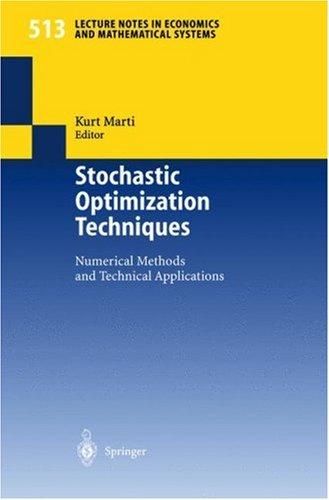 Cover for Stochastic optimization techniques