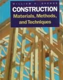 Cover for Construction methods, materials, and techniques