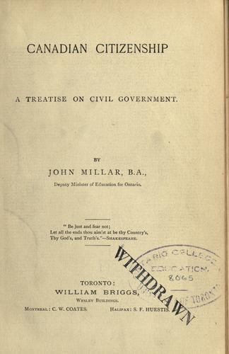 Cover for Canadian citizenship