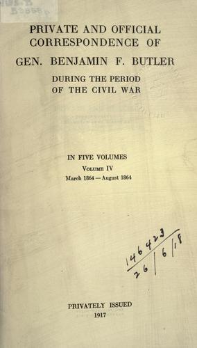 Cover for Private and official correspondence