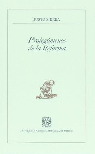 Cover for Prolegomenos de La Reforma