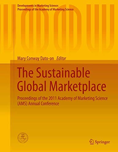 Cover for The Sustainable Global Marketplace