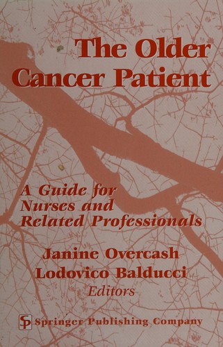 Cover for The older cancer patient