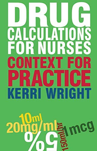 Cover for Drug Calculations for Nurses