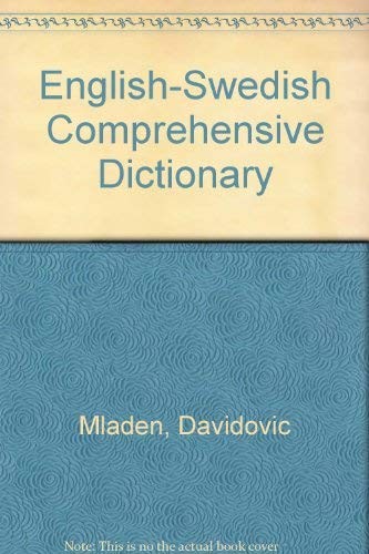 Cover for English-Swedish Comprehensive Dictionary