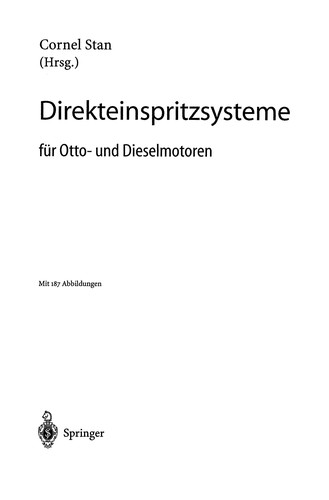 Cover for Direkteinspritzsysteme für Otto- und Dieselmotoren
