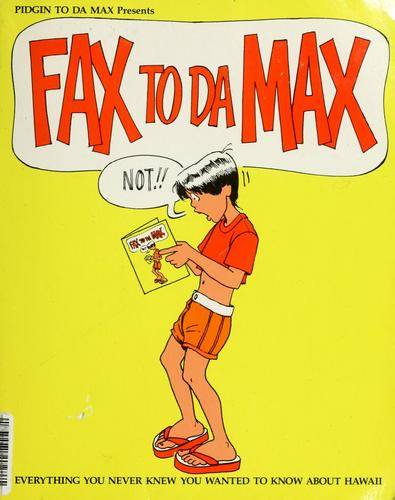 Cover for Fax to Da Max