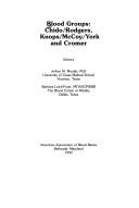 Cover for Blood groups