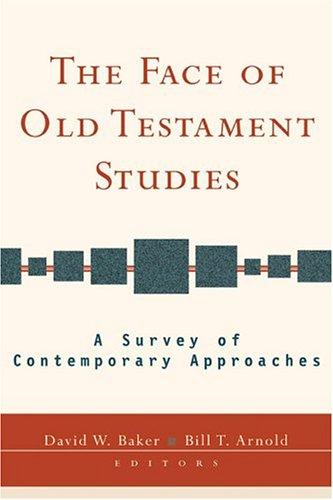 Cover for The Face of Old Testament Studies