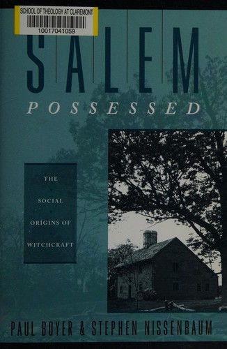 Cover for Salem possessed