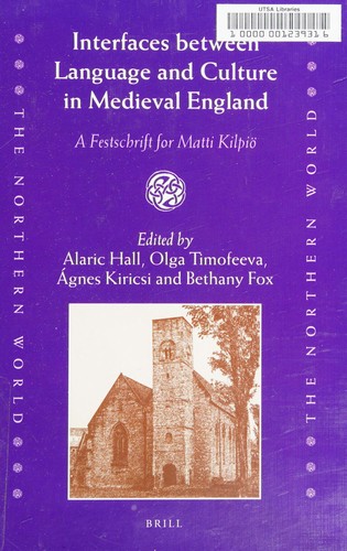 Cover for Interfaces between language and culture in medieval England