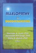 Cover for Allelopathy in Agroecosystems