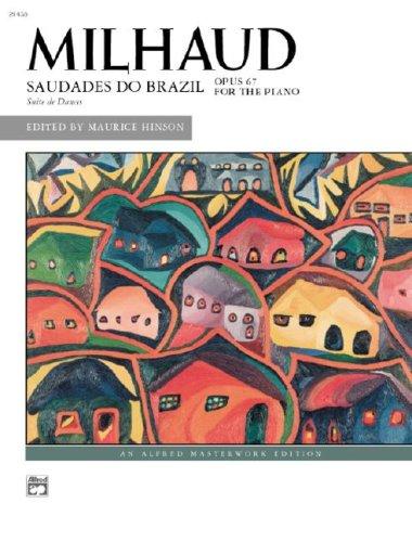 Cover for Saudades Do Brazil, Alfred Masterwork Edition