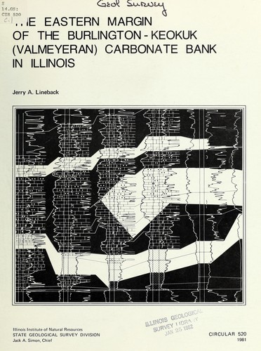 Cover for The eastern margin of the Burlington-Keokuk (Valmeyeran) carbonate bank in Illinois