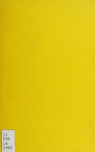 Cover for Elements of algebra.