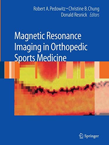 Cover for Magnetic Resonance Imaging in Orthopedic Sports Medicine
