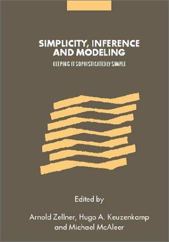 Cover for Simplicity, Inference and Modelling